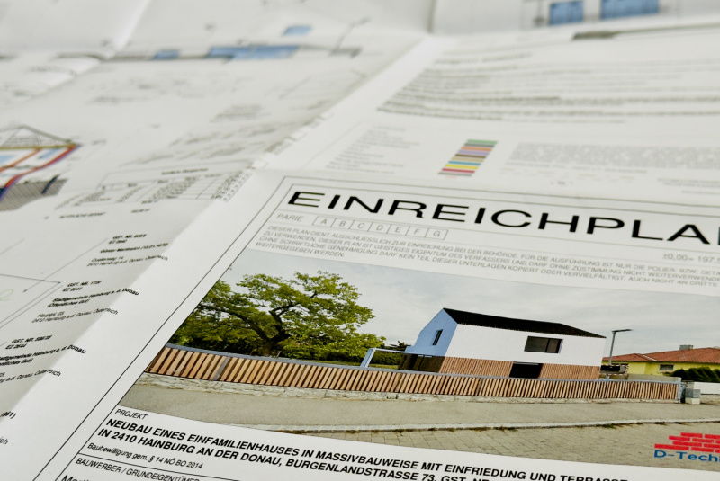 Hausprojekt / Einreichplan und Dokumentation für Baugenehmigungen in Österreich - foto Hausprojekt / Einreichplan und Dokumentation für Baugenehmigungen in Österreich - foto
