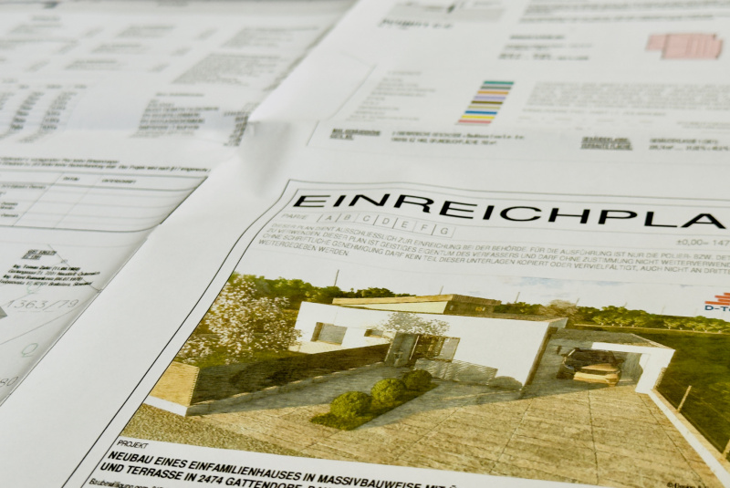 Hausprojekt / Einreichplan und Dokumentation für Baugenehmigungen in Österreich - foto Hausprojekt / Einreichplan und Dokumentation für Baugenehmigungen in Österreich - foto