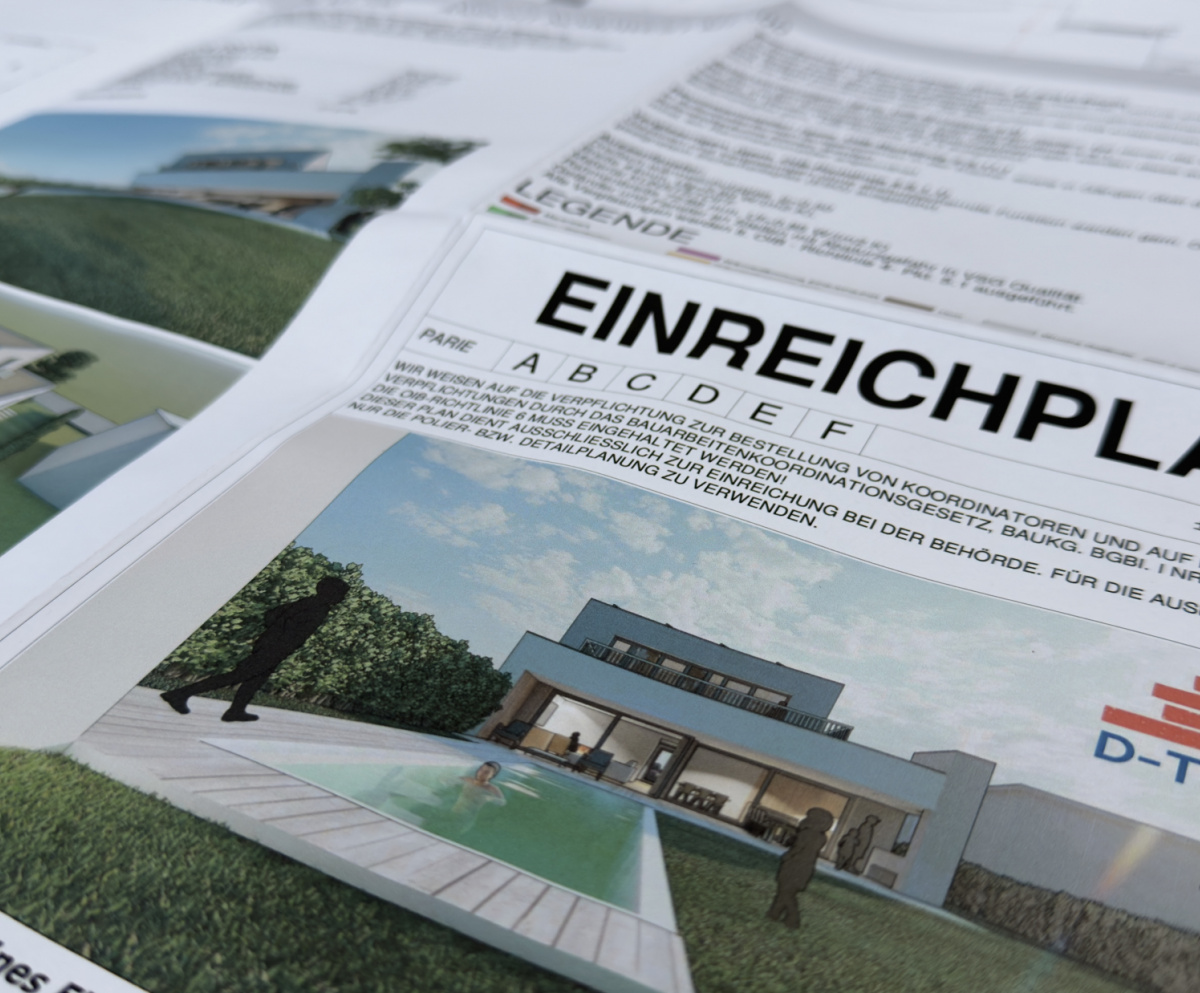 Einreichplan in Gattendorf - EFH LAN26